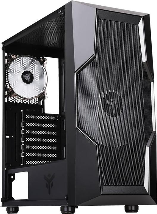 Produktbild Itek Boitier Moyen Tour ATX Oxygene RGB avec panneau vitré (Noir) (ATX, ITX, mATX)