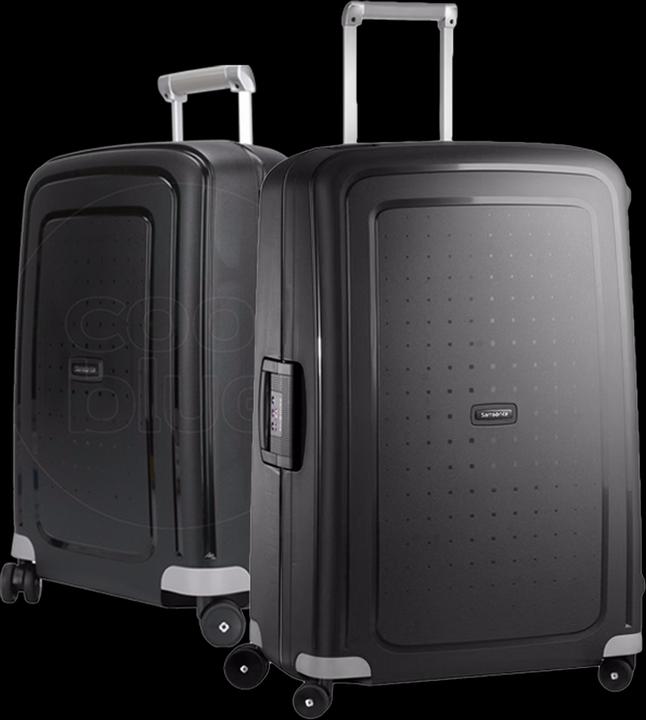 Samsonite S'cure Spinner 75+55cm Black kofferset (102 l)
