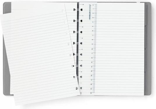 Image du produit Filofax Carnet de notes Notebook A5 Classic graphite (A5, À rayures, Couverture rigide)