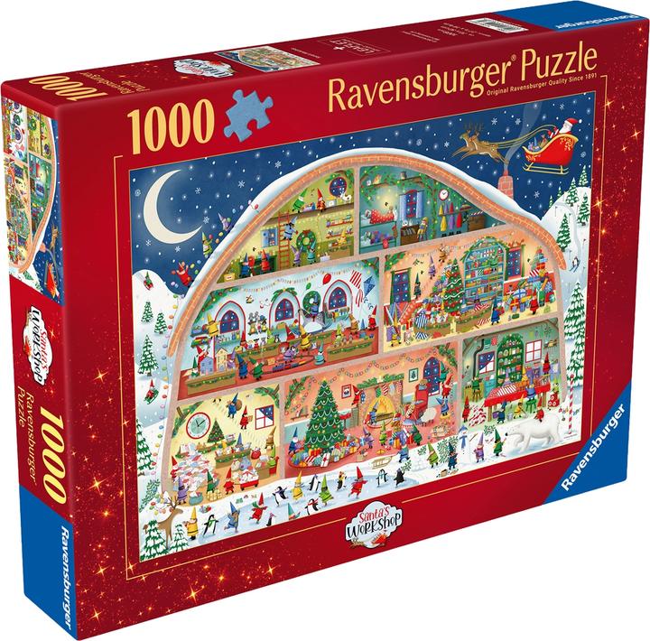 Immagine prodotto Ravensburger Il laboratorio di Babbo Natale (1000 pezzi)