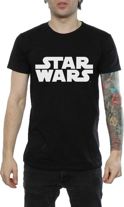 Actual product image Star Wars Mens Classic Logo T-Shirt (L)
