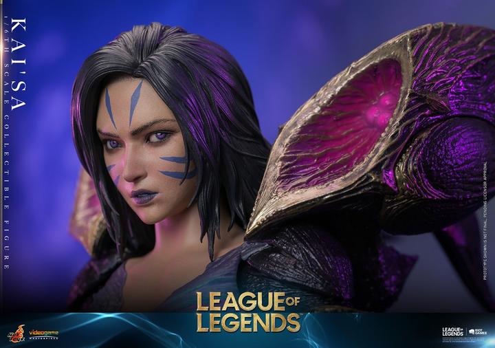 Actual product image Hot Toys League of Legends figurine Video Game Masterpiece 1/6 Kai'Sa 29 cm