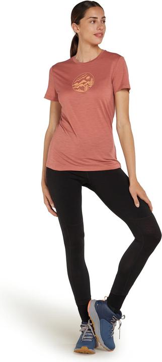 Actual product image Icebreaker Women's Tech Lite III S/S Tee Camping Circle (L)