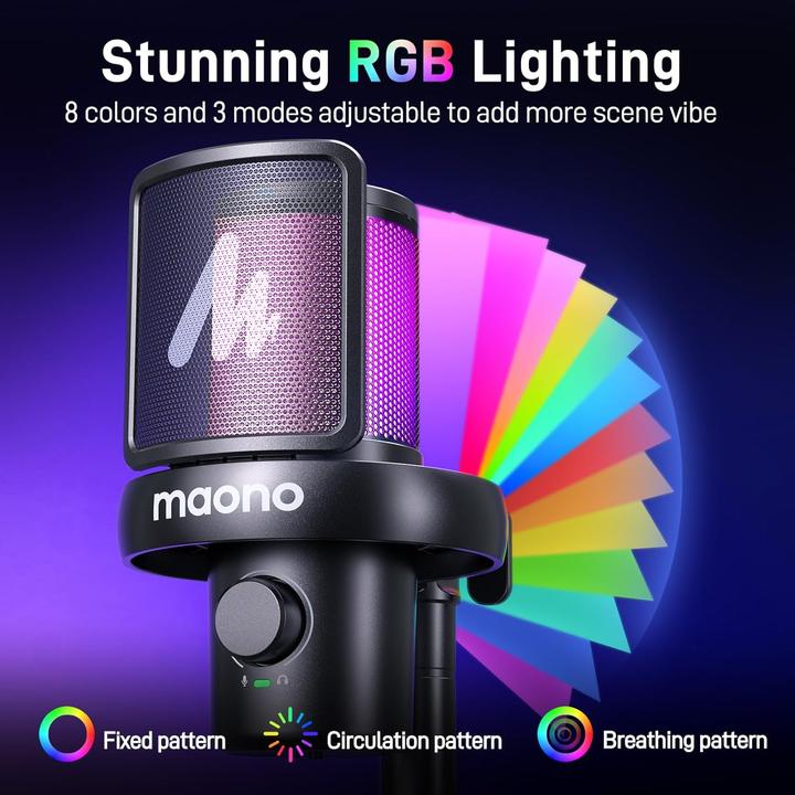 Actual product image Maono DM40 Pro Microphone (black)