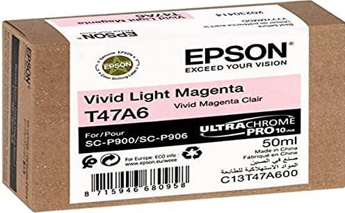 Actual product image Epson Ink/Singlpck VividL MG T47A6 Pro 10 50ml (M)