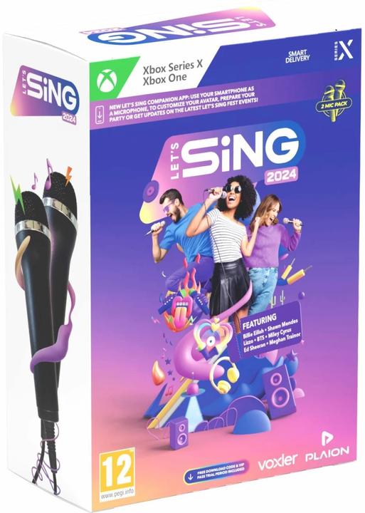 Immagine prodotto Ravenscourt Let's Sing 2024 (Xbox Series X, Xbox One S, EN)