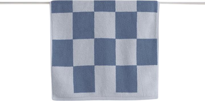 HAY - Check Bath Mat W50 x L90 (Steel Blue) (50 x 90 cm)