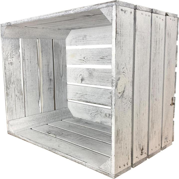 Holz Zollhaus Shabby (50 x 30 x 40 cm, 60 l)