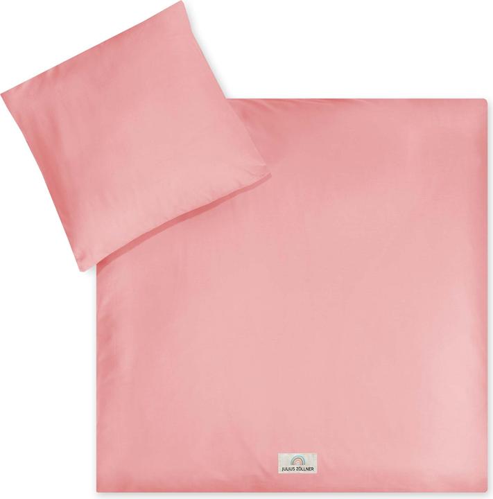 Produktbild Julius Zöllner Bettwäsche Uni Mauve, 100/135+40/60
