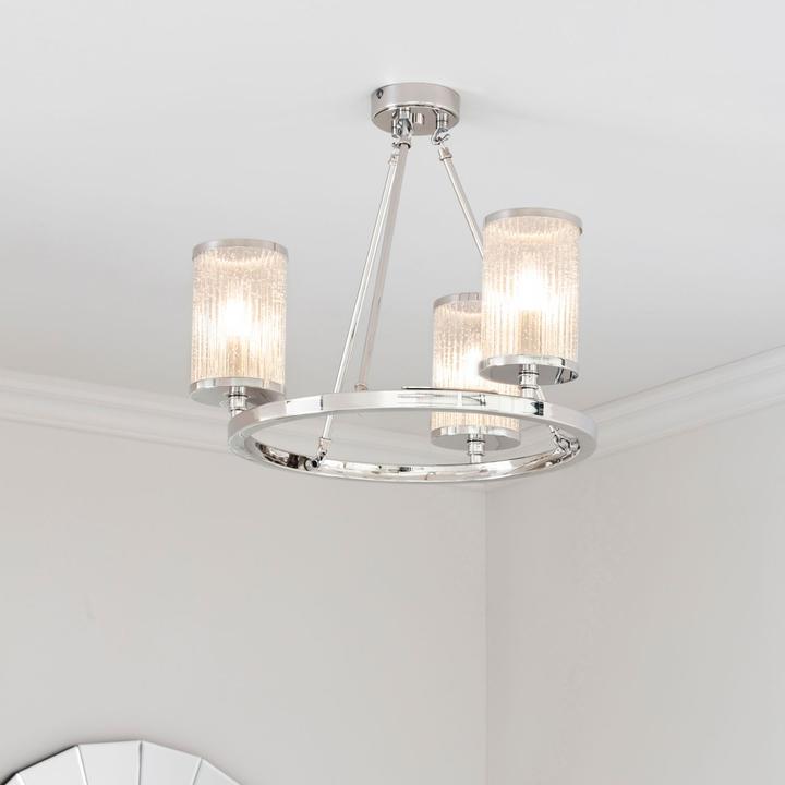 Actual product image Licht-Erlebnisse Redcar ceiling lamp (E14)