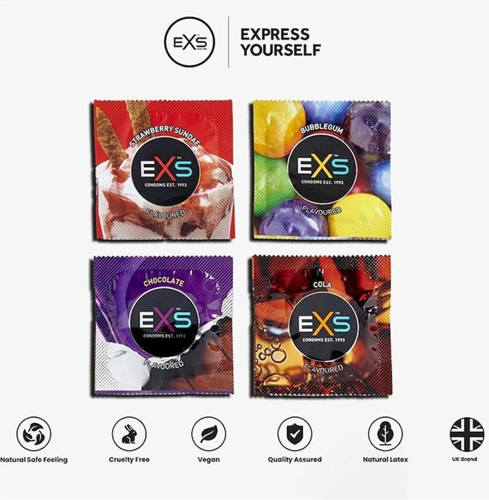 Actual product image Pipedream Mixed Flavours Retail Pack - 48 pcs (48 pcs.)