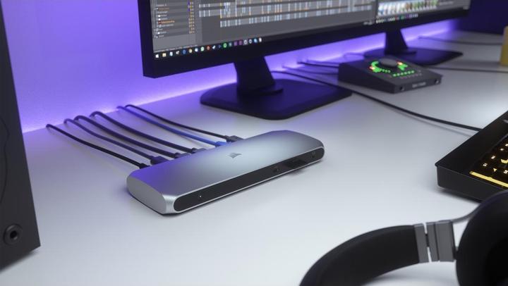 Produktbild Corsair TBT100 (Thunderbolt, 9 Ports)