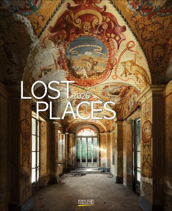 Produktbild Lost Places 2026 (Harter Einband, Englisch, Französisch, Deutsch)