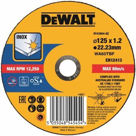 Image du produit DeWalt 125 x 1.2mm EXTREME Cutting INOX