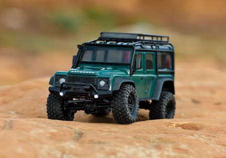 Image du produit Traxxas TRX-4M LR Defender Electric Crawler 4WD 1:18 RTR Vert (RTR Prêt à fonctionner)