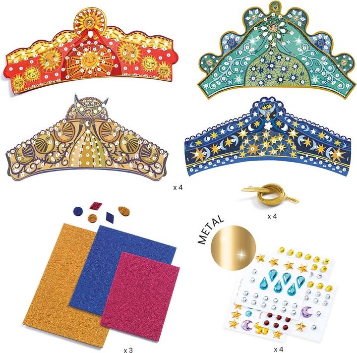 Produktbild Djeco Mosaik-Tiaras