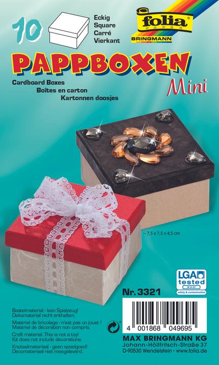 Produktbild Folia Pappboxen (Geschenkbox, 10 x)