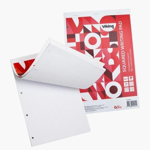 Actual product image Viking Notepad DIN A4+ Chequered (A4+, Checked, Soft cover)