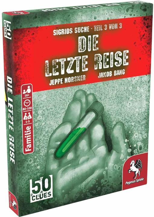 Actual product image Pegasus 50 Clues - The final journey (Sigrid's quest, part 3 of 3) (German)
