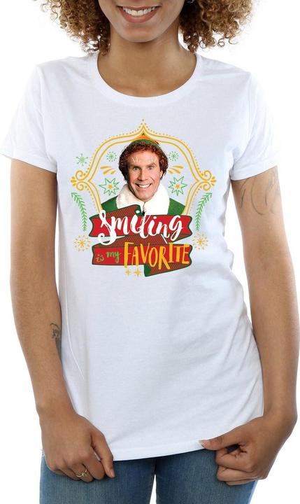 Immagine prodotto Elf Buddy Smiling Maglietta Donna (XXL)