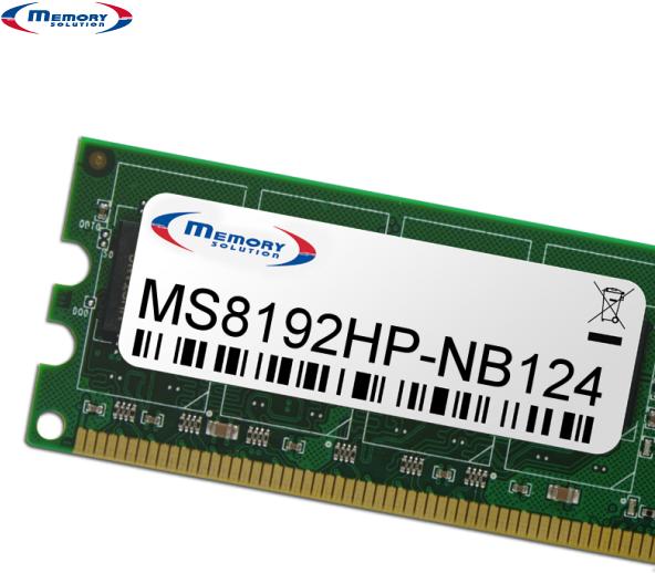 Produktbild Memorysolution DDR4 (ZBook 15U G3, 1 x 8GB)