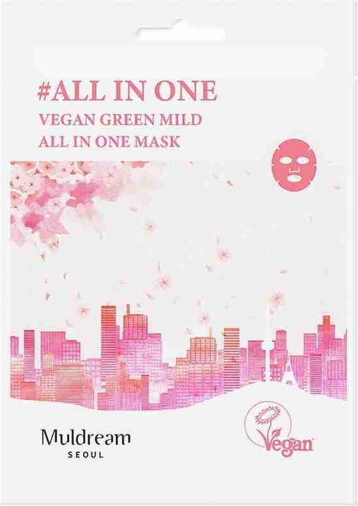 Image du produit Muldream Masque Vegan Green Mild All in One
