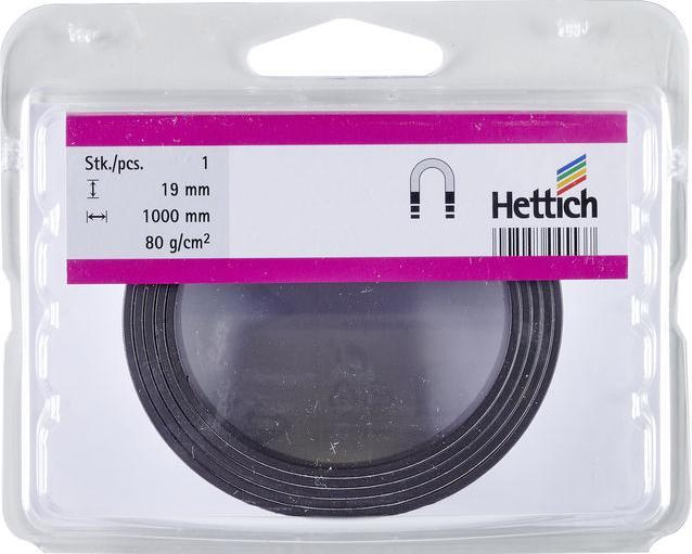 Image du produit Hettich Magnetband 1000 x 19 mm
