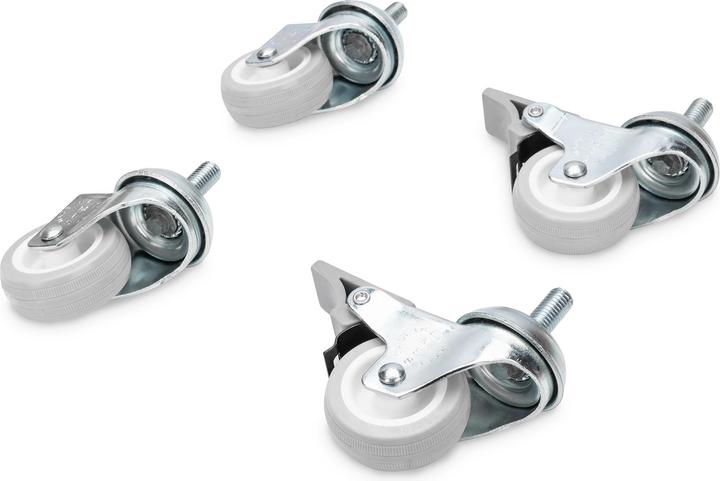 Digitus DN-19 CASTOR-WM Jeu de roulettes pour armoires murales, cadre universel