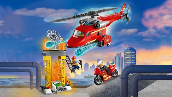 Produktbild LEGO Feuerwehrhubschrauber (60281, LEGO City)