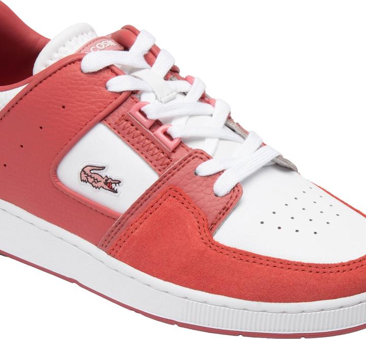 Actual product image Lacoste Womens/Ladies Court Cage Leather Trainers (38)