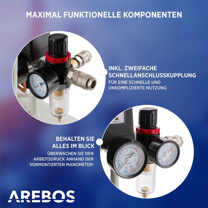 Immagine prodotto Arebos Compressore Whisper (8 bar)