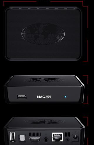 Actual product image infomir MAG 254 Set Top Box (IPTV (ready))