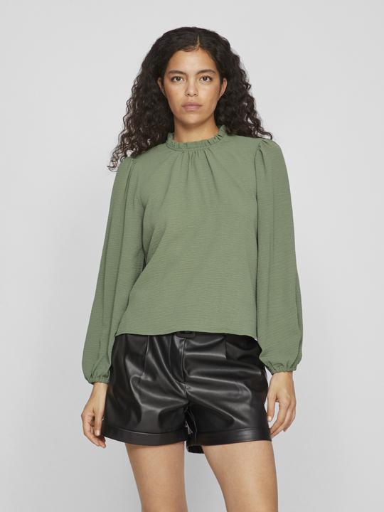 Actual product image Vila High Neck Top with Long Sleeves (44)