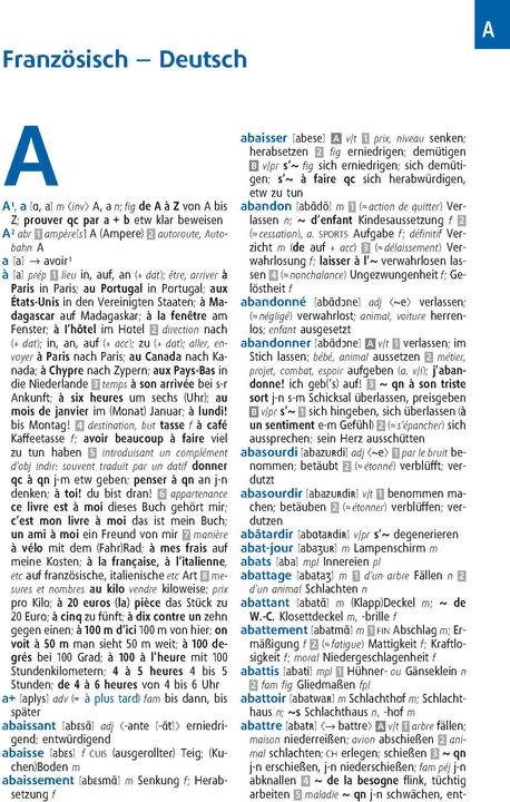 Image du produit Langenscheidt Abitur-Wörterbuch Französisch Klausurausgabe (Allemand, Français, 2025)