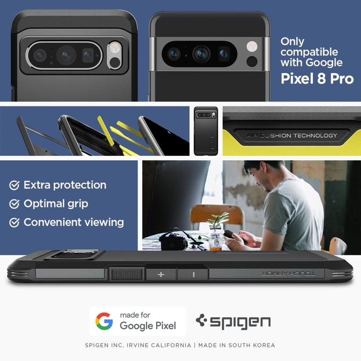 Actual product image Spigen Tough Armor (Google Pixel 8 Pro)