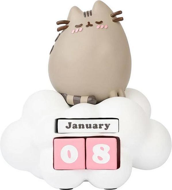 Actual product image NoName PUSHEEN - Calendrier Perpétuel 3D en Résine - '10x12x13cm' (10 x 13 cm, Hardcover)