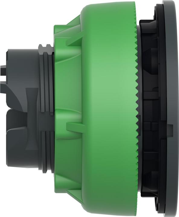Produktbild APC Frontelement Drucktaster, flach, ø30mm, IP 69 K, mit LED, Orange, Bündig, Rastend