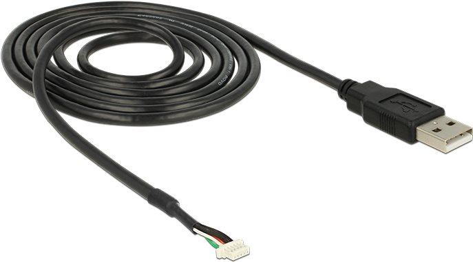 Produktbild Delock Modul Anschlusskabel USB 2.0 Stecker A 1,5m 5polig Kamera V5 A