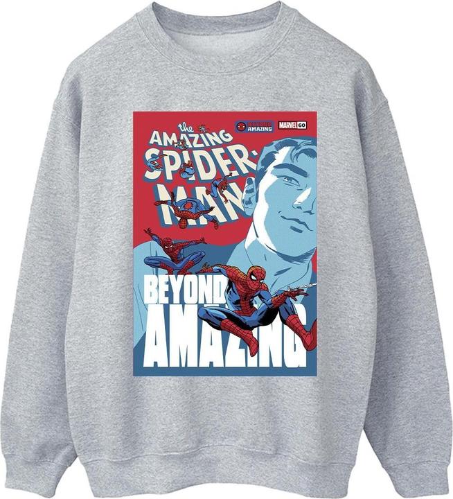 Produktbild SpiderMan Beyond Amazing Cover Sweatshirt (L)