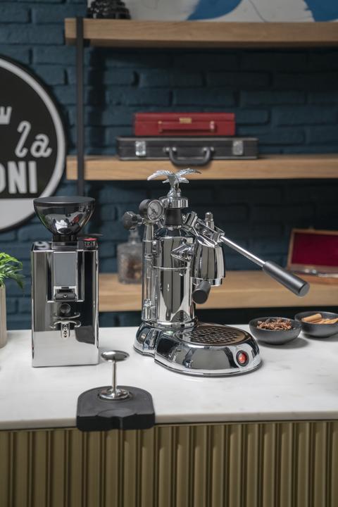 Produktbild La Pavoni LPLMLN01EU Kaffeemaschine mit Hebel, Stainless Steel