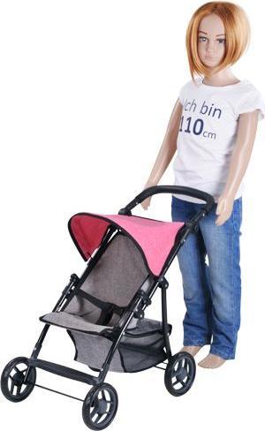 Produktbild Knorrtoys Puppenbuggy Liba - jeans grey