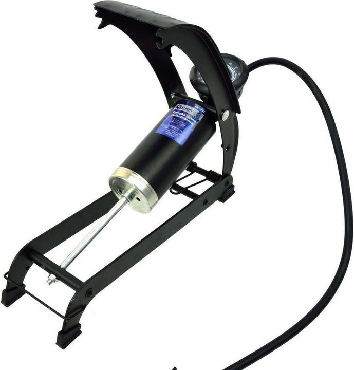 Produktbild GEKO Fusspumpe mit Manometer Einzelkolben