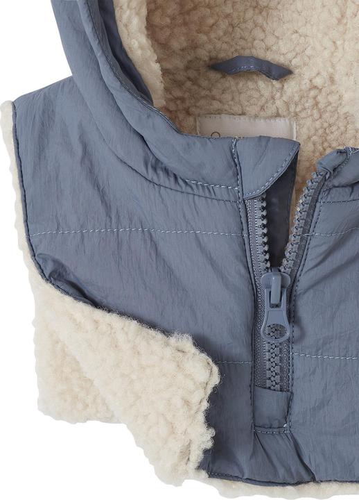 Actual product image Vertbaudet Baby winter jacket with detachable hood, recycled polyester (68)