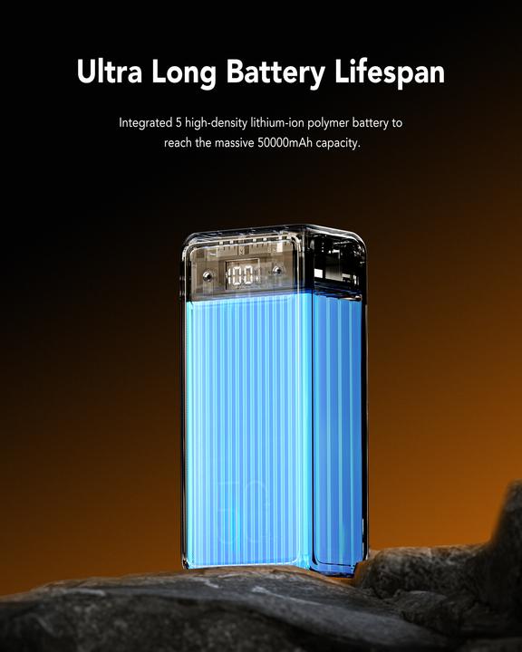 Actual product image Veger Tank Lite (50000 mAh, 22.50 W, 185 Wh)