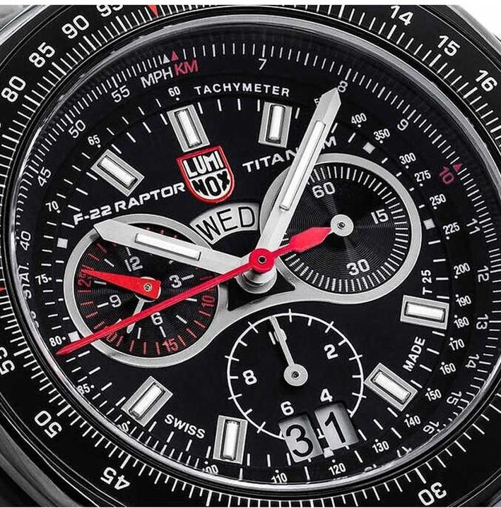 Produktbild Luminox XA.9272 F-22 Raptor (Chronograph, Swiss Made, Fliegeruhr, 44 mm)