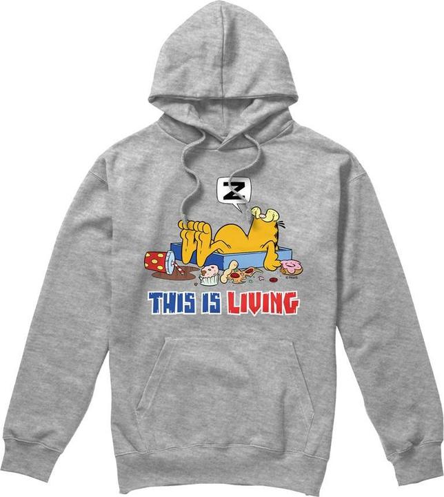 Garfield This Is Living Kapuzenpullover