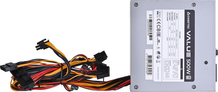 Immagine prodotto Chieftec SERIE VALUE APB-500B8 - Alimentatore (interno) (500 W)