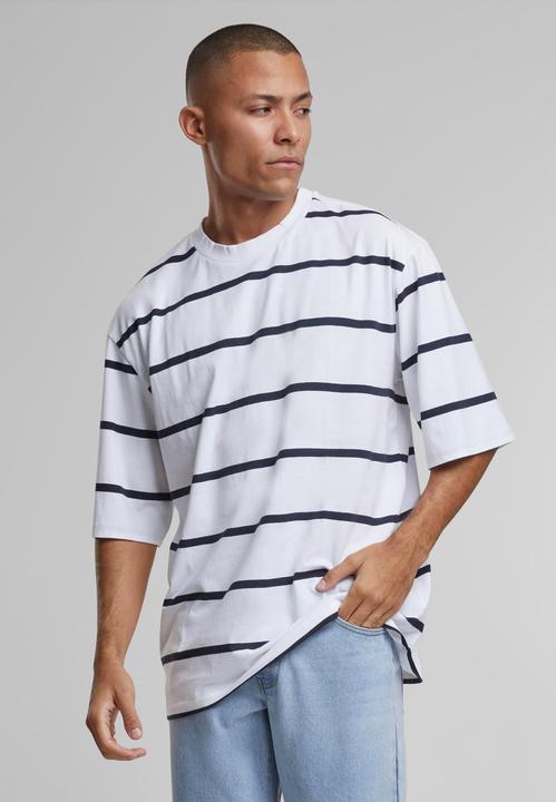 Image du produit Urban Classics Tee à rayures modernes à manches surdimensionnées - 139403 (XL)
