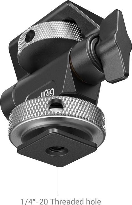 Image du produit SmallRig Support de moniteur pivotant et inclinable avec fixation par griffe froide (Accessoires pour moniteurs)