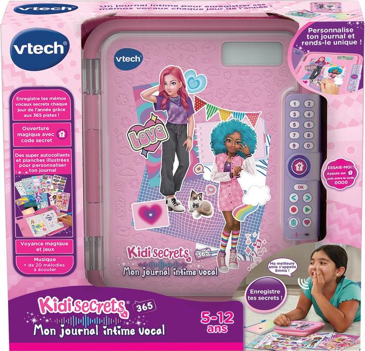 Image du produit VTech KidiSecrets 365 - Mon journal intime vocal (Français)